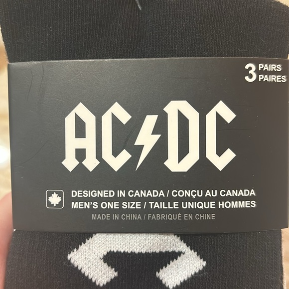 Men's AC DC Socks - Picture 2 of 5